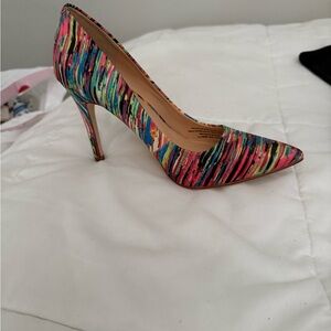 Prabal Gurung Vibrant Multicolor Heels